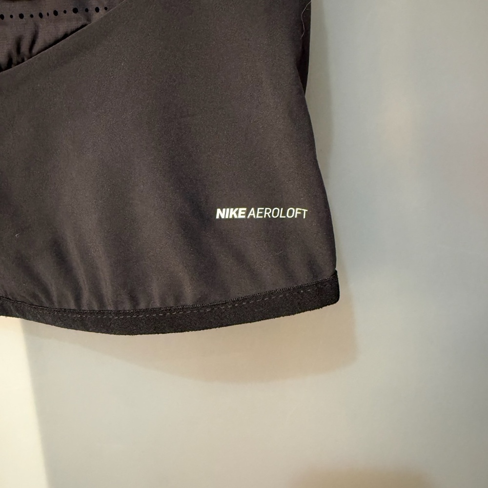 Nike Aeroloft Womens Small Down Packable Running Vest Black - Picture 5 of 7